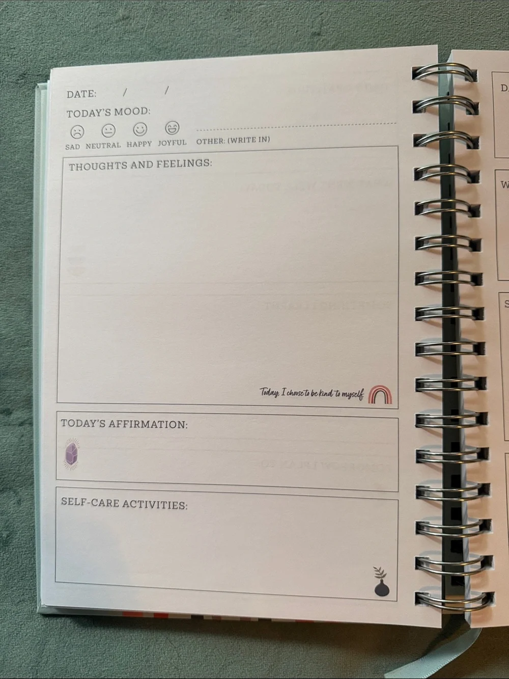 Gratitude Journal Spiral Notebook